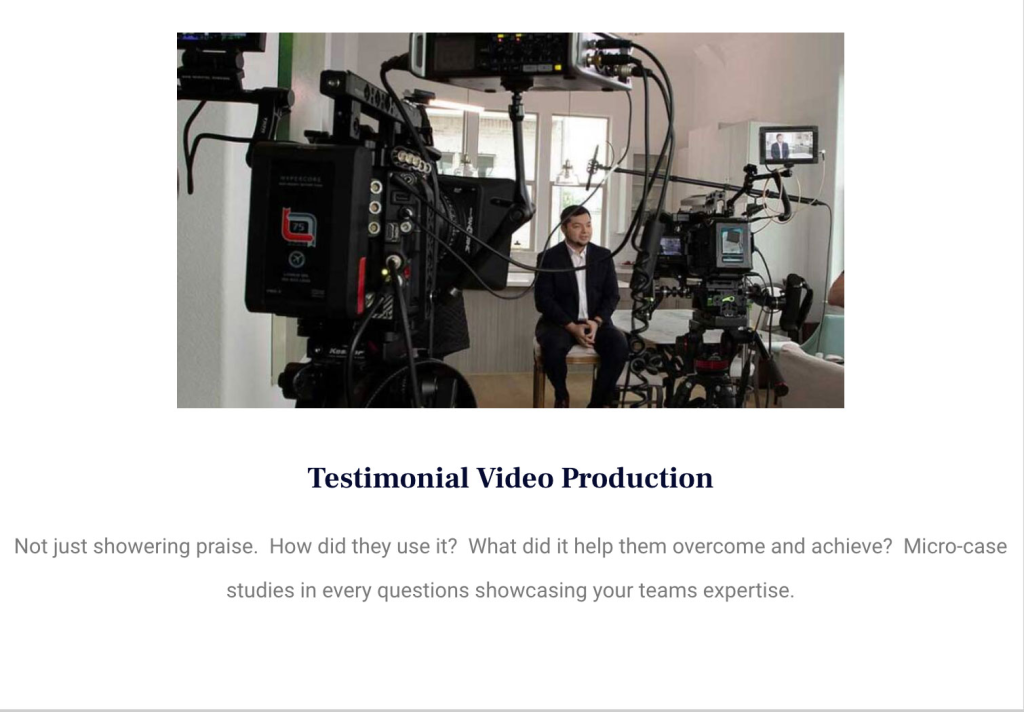 Austin Testimonial Video Production